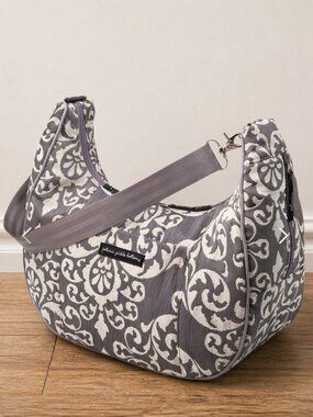 Petunia Pickle Bottom Touring Tote Earl Grey Diaper Bag Convertible NWOT